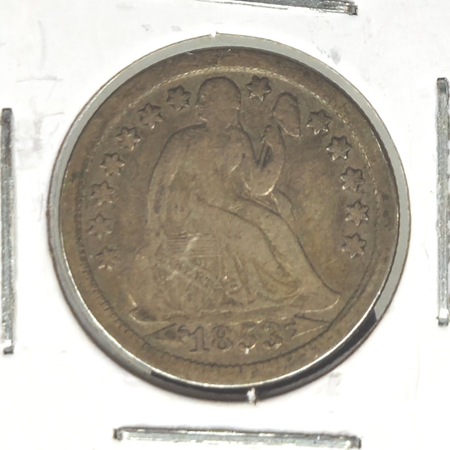 1850-P Liberty Seated Dime Ungraded Good