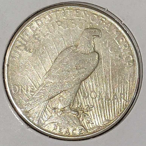 1923-S Peace Silver Dollar Ungraded Extra Fine