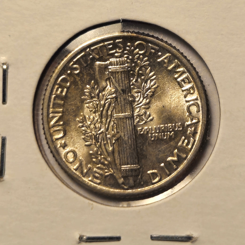 1929-P Mercury Dime Ungraded Mint State