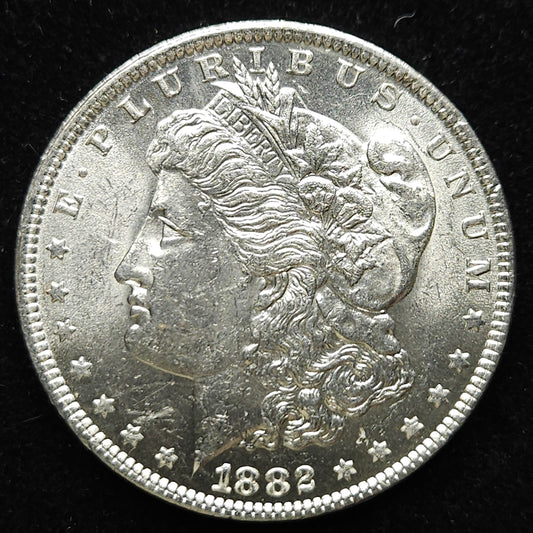 1882-O Morgan Silver Dollar Ungraded MS62