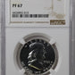 1955-P Franklin Half Dollar NGC PF67  High Grade Proof Coin