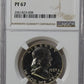 1957-P Franklin Half Dollar NGC PF67 Proof A Nice Proof Coin!!