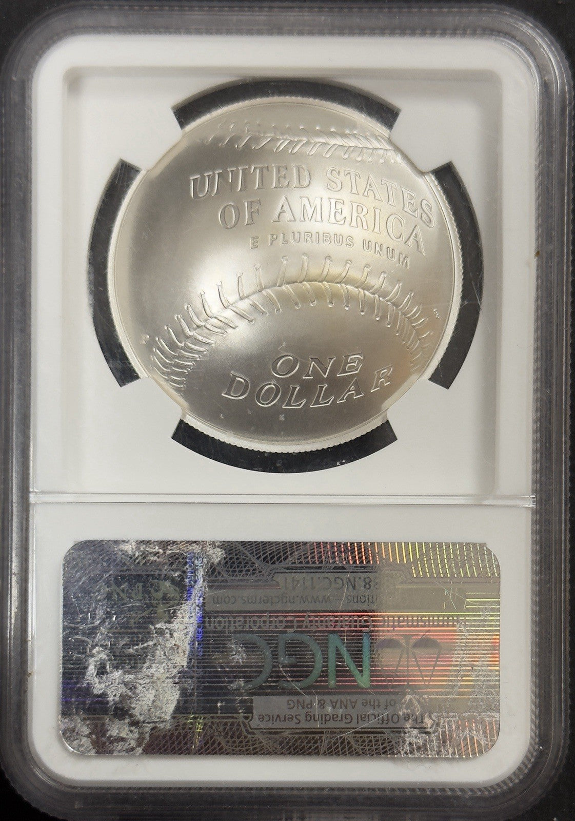 2014 P Baseball Hall Of Fame Commemorative Half Dollar - NGC MS70 ( 40793 )