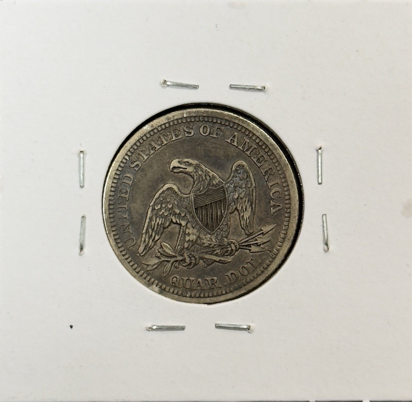 1855 Seated Quarter Arrows - Very Fine ( 40552 )
