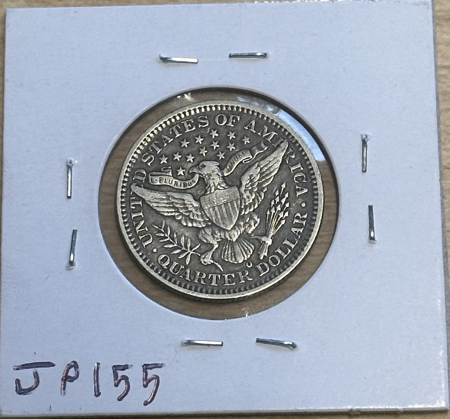 1908 O Barber Quarter Dollar - Very Fine - JP155