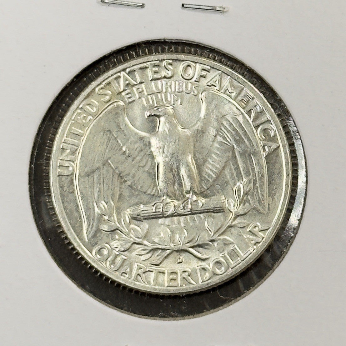 1957 D Washington Quarter - Mint State ( 40651 )
