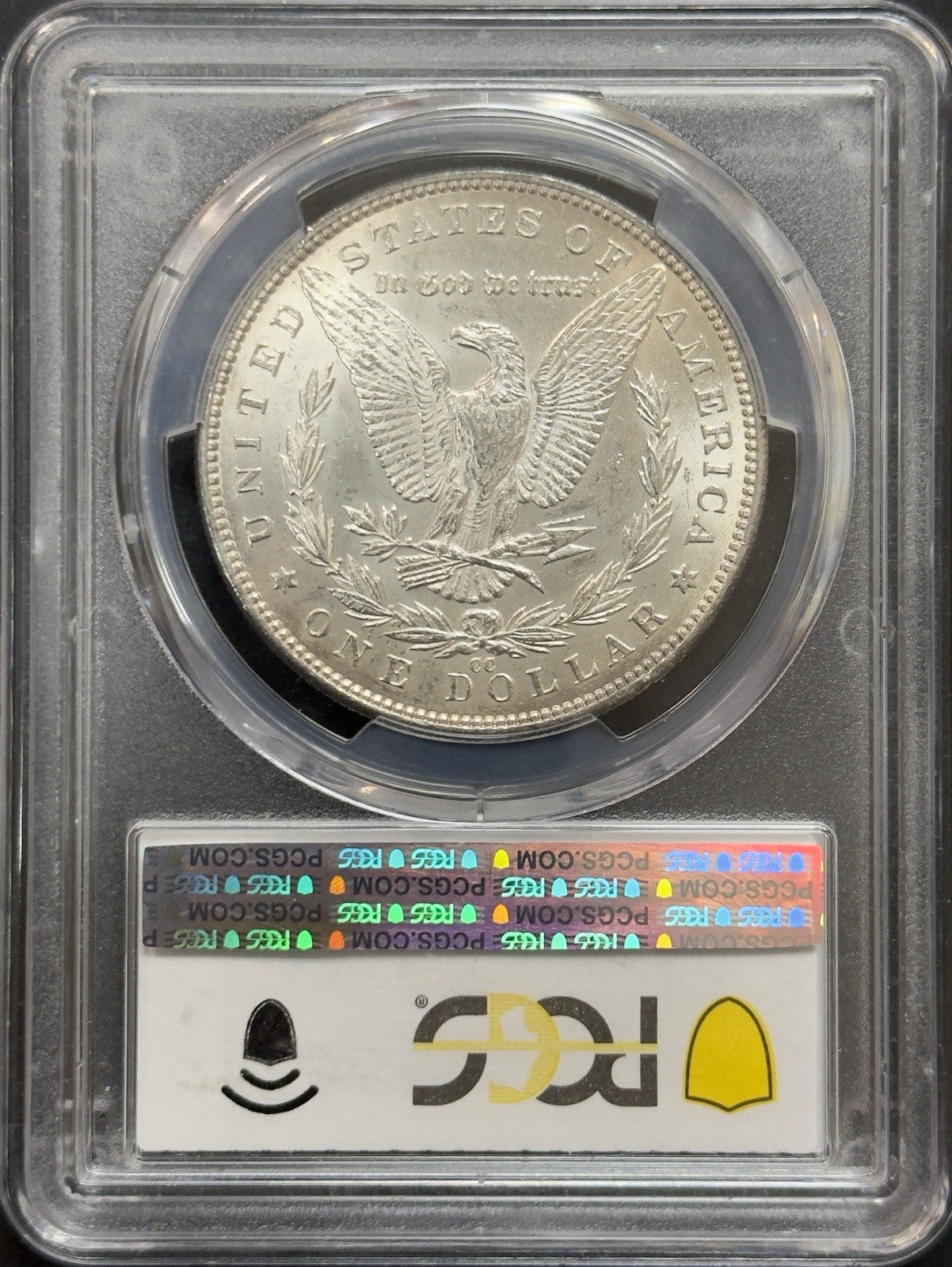 1891 CC Morgan Dollar - PCGS MS62 ( 40521 )