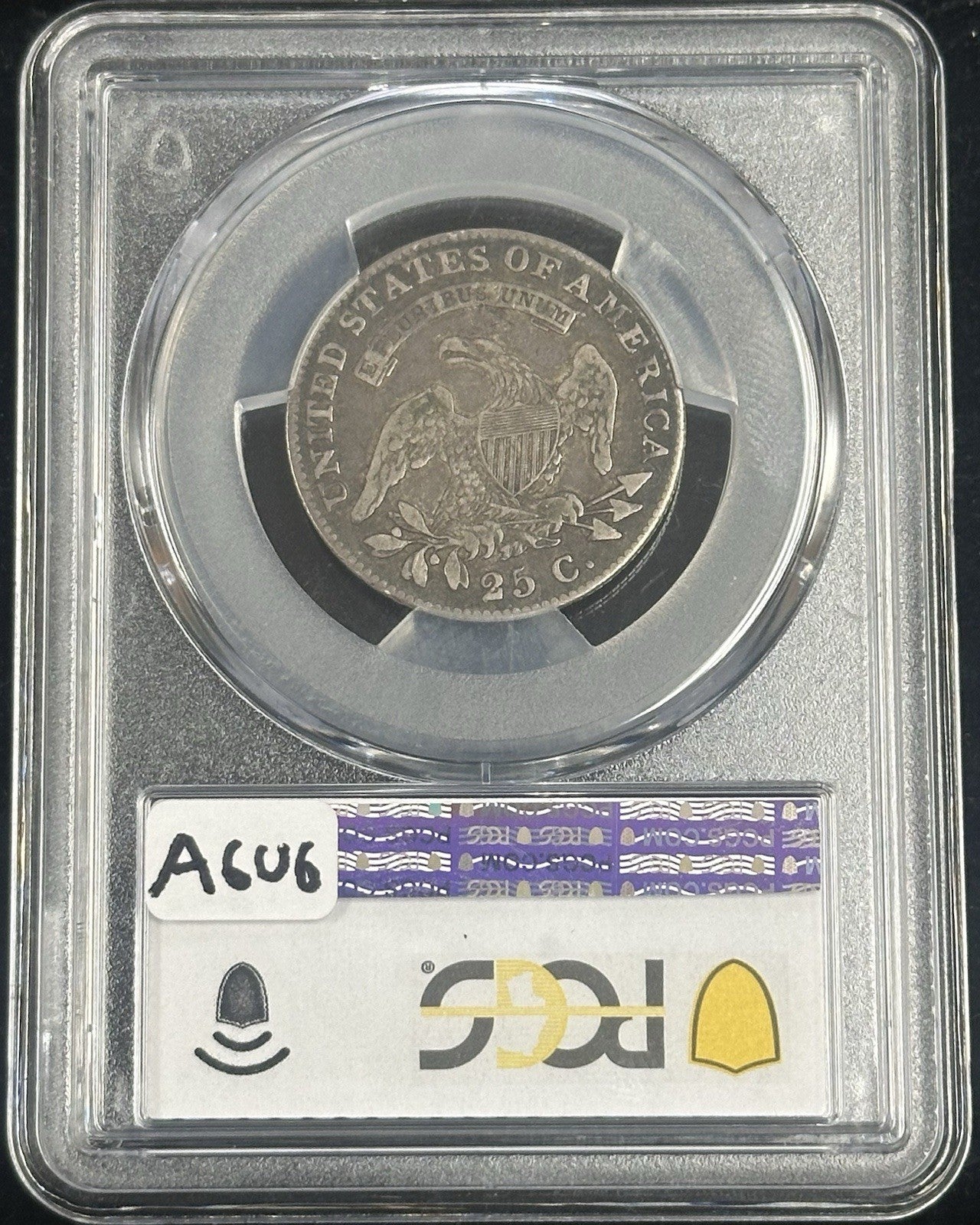 1822 Capped Bust Quarter Dollar PCGS VF20 - A6U6