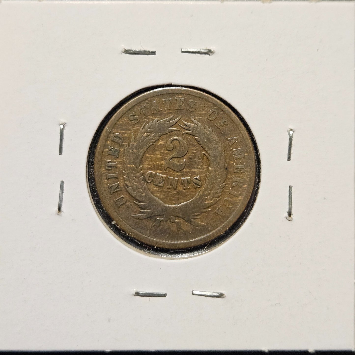 1864-P 2-Cent Piece Large Motto Ungraded Good B1320