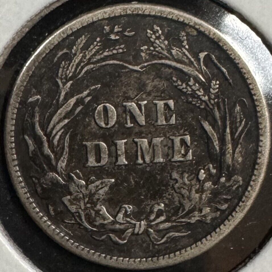 1911 Barber Dime - Extra Fine