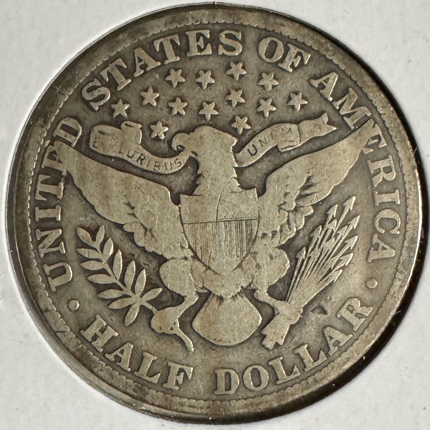1909 Barber Half Dollar - Very Good