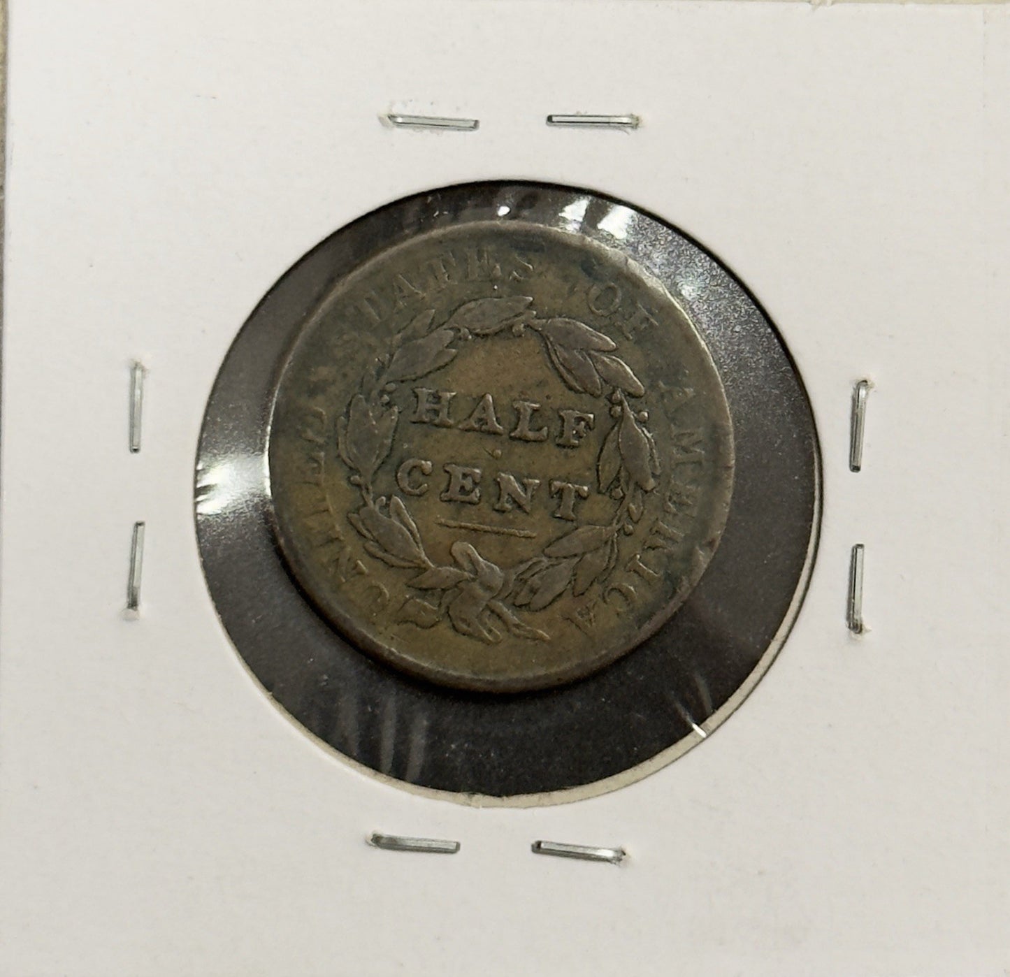 1828 Half Cent - Very Fine ( 40537 )