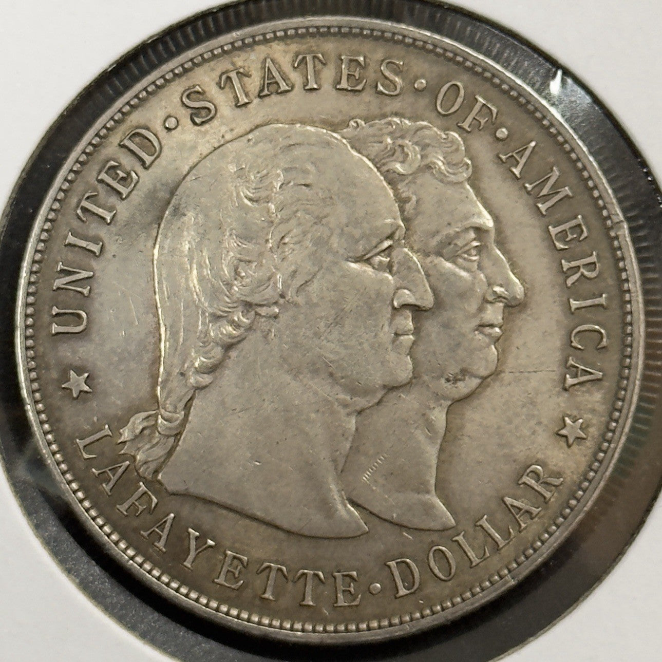 1900 Lafayette Dollar - Almost Uncirculated *Crackout* ( 40505 )