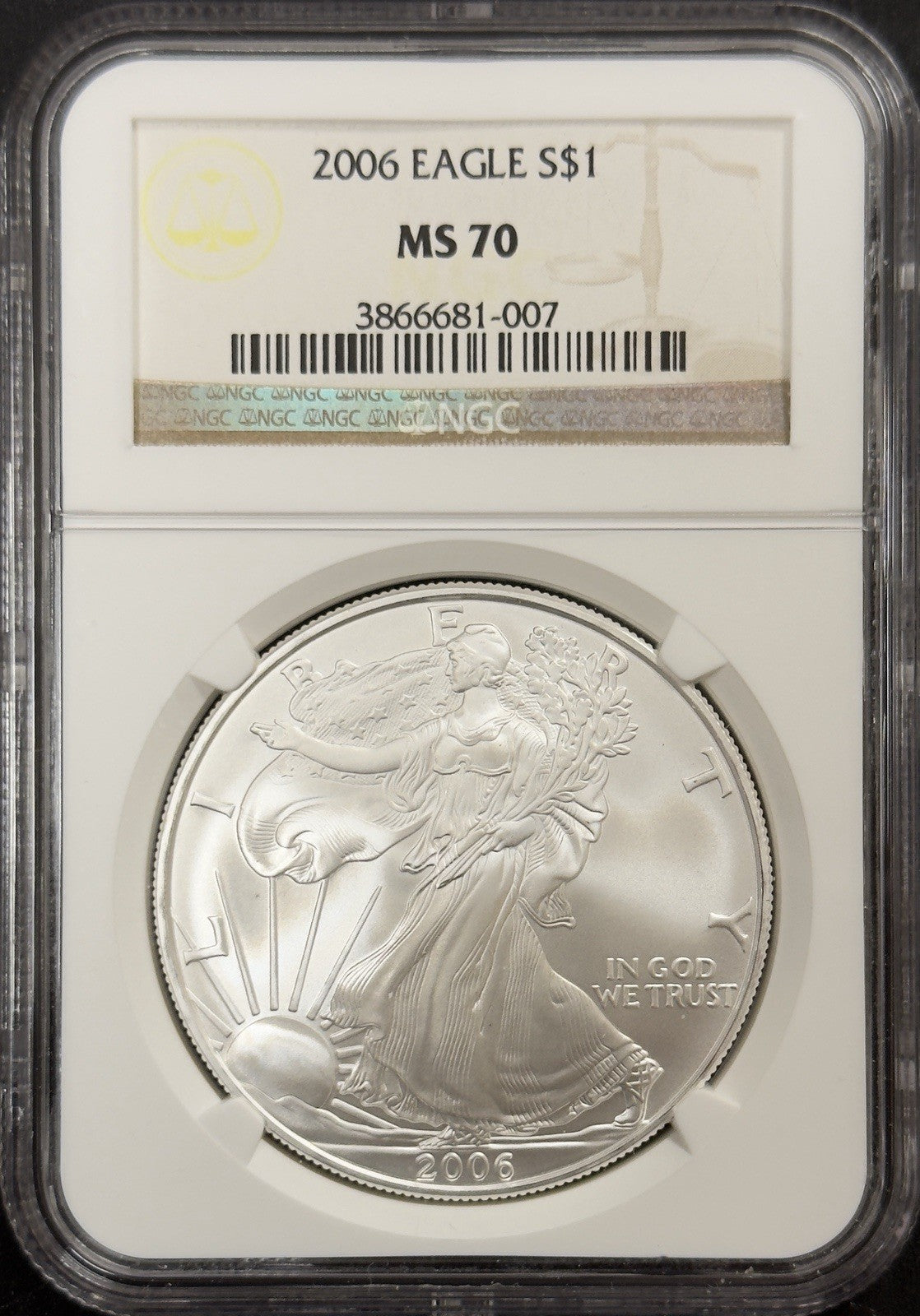 2006 American Eagle - NGC MS70 ( 40624 )