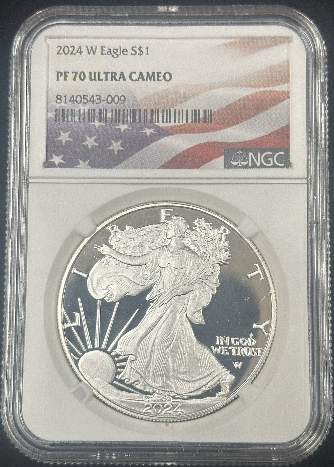 2024 W Silver Eagle NGC PF70 Ultra Cameo - JP33