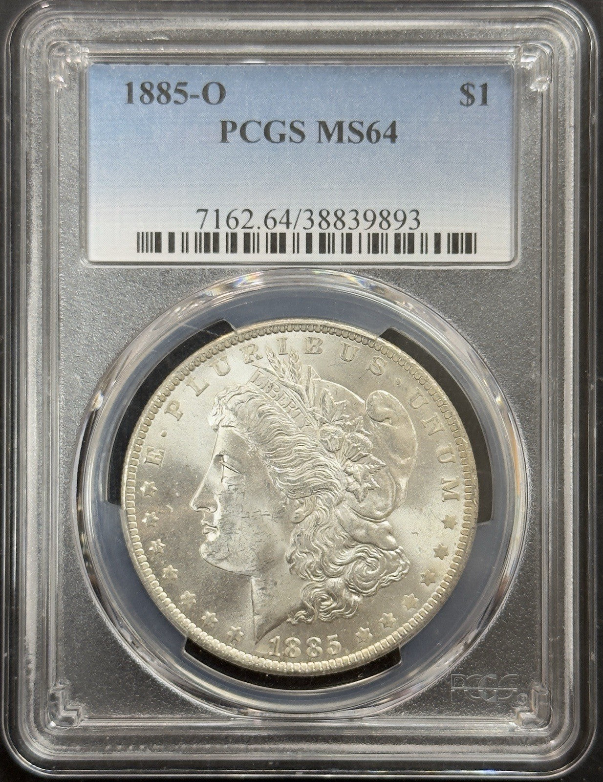 1885 O Morgan Dollar - PCGS MS64 ( 40524 )