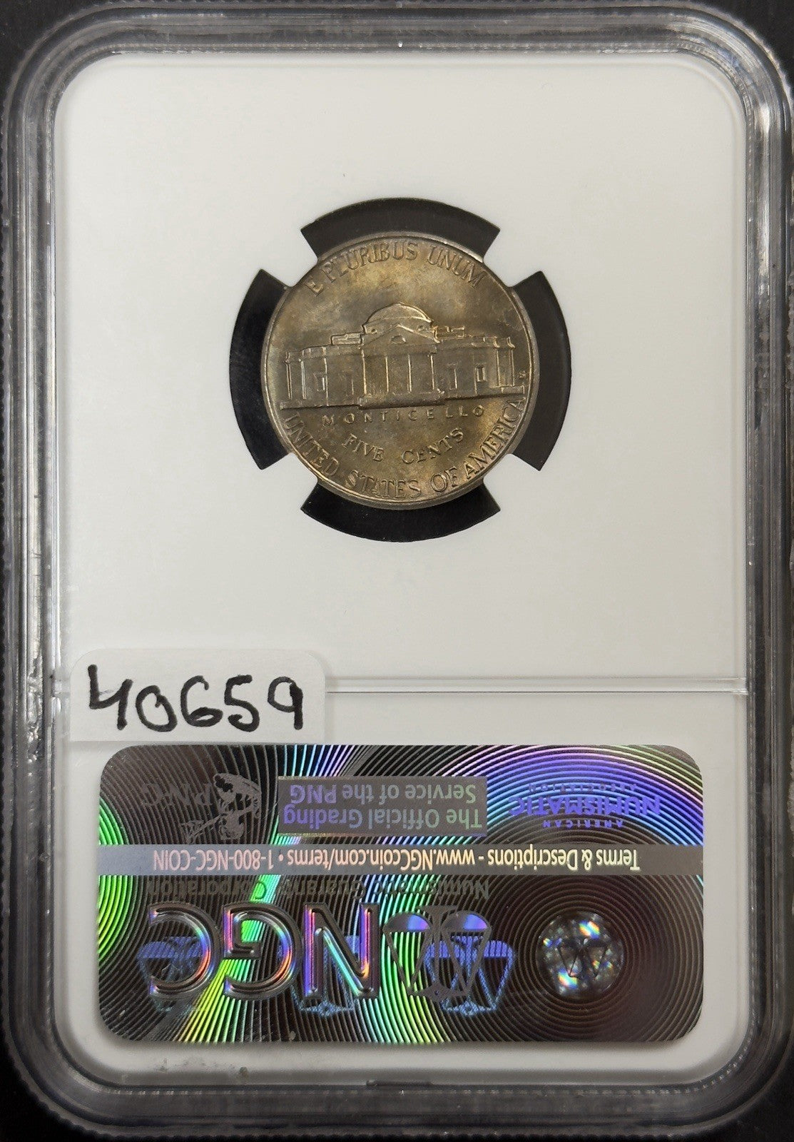 1938 S Jefferson Nickel - NGC MS64 ( 40659 )