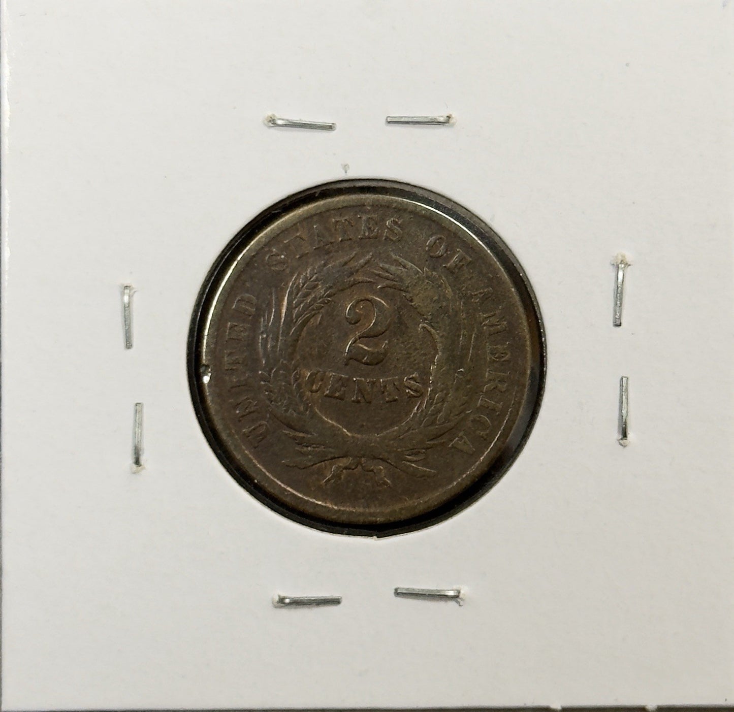 1864 Two Cent Piece - Good ( 40576 )