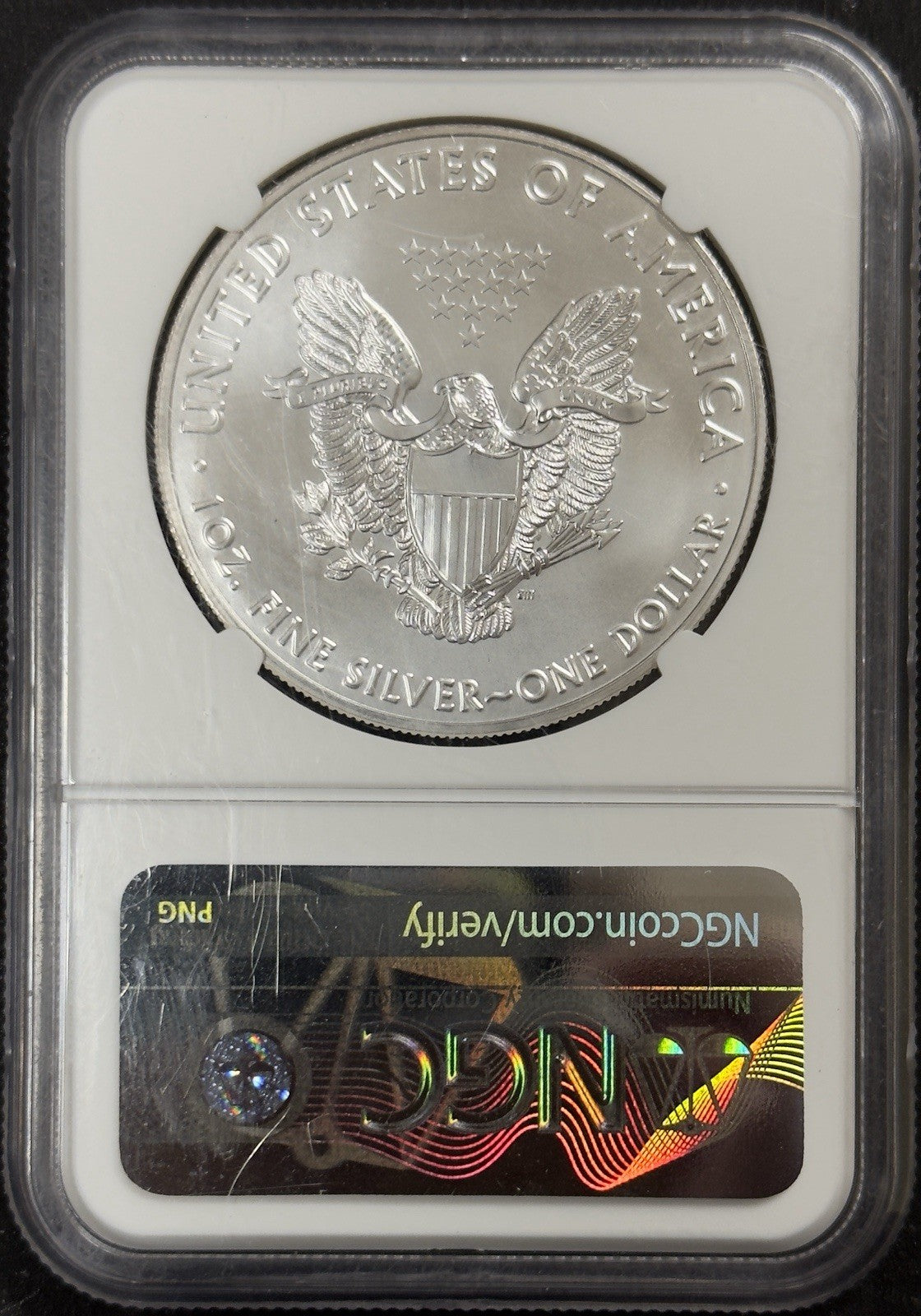 2020 Silver Eagle - NGC MS70 ( 40830 )