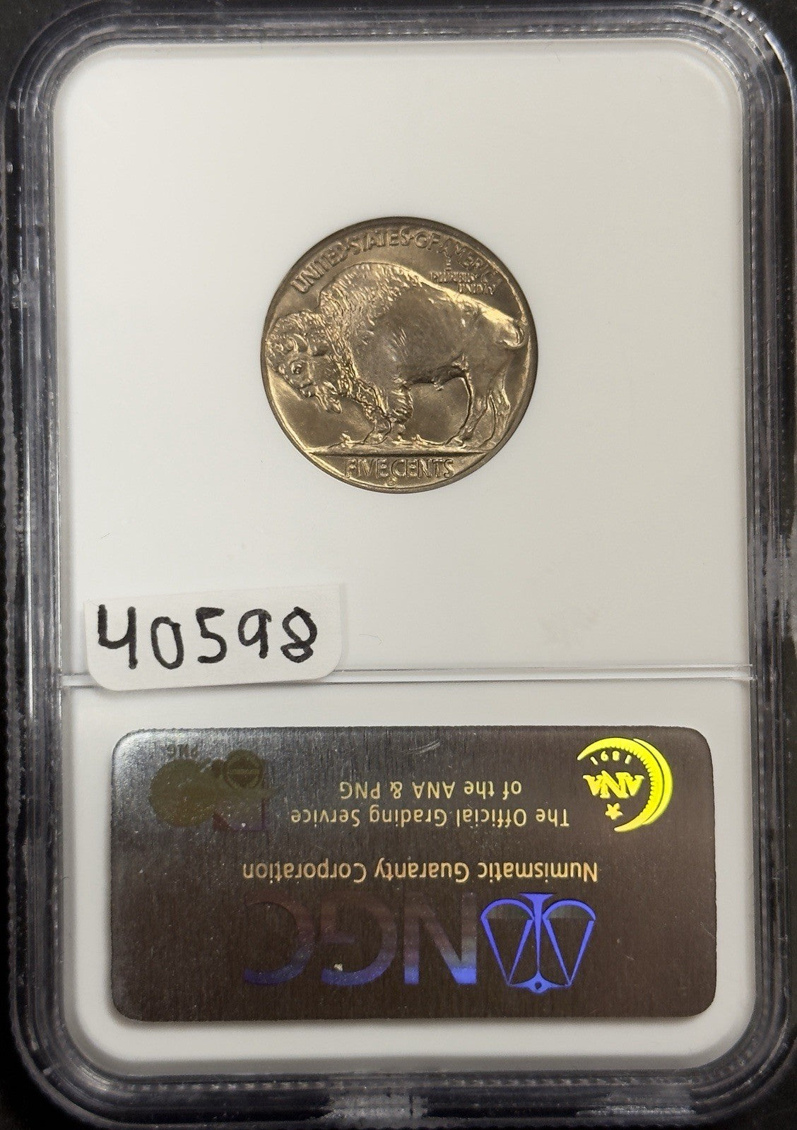 1938 Buffalo Nickel D/D - NGC MS66 ( 40598 )