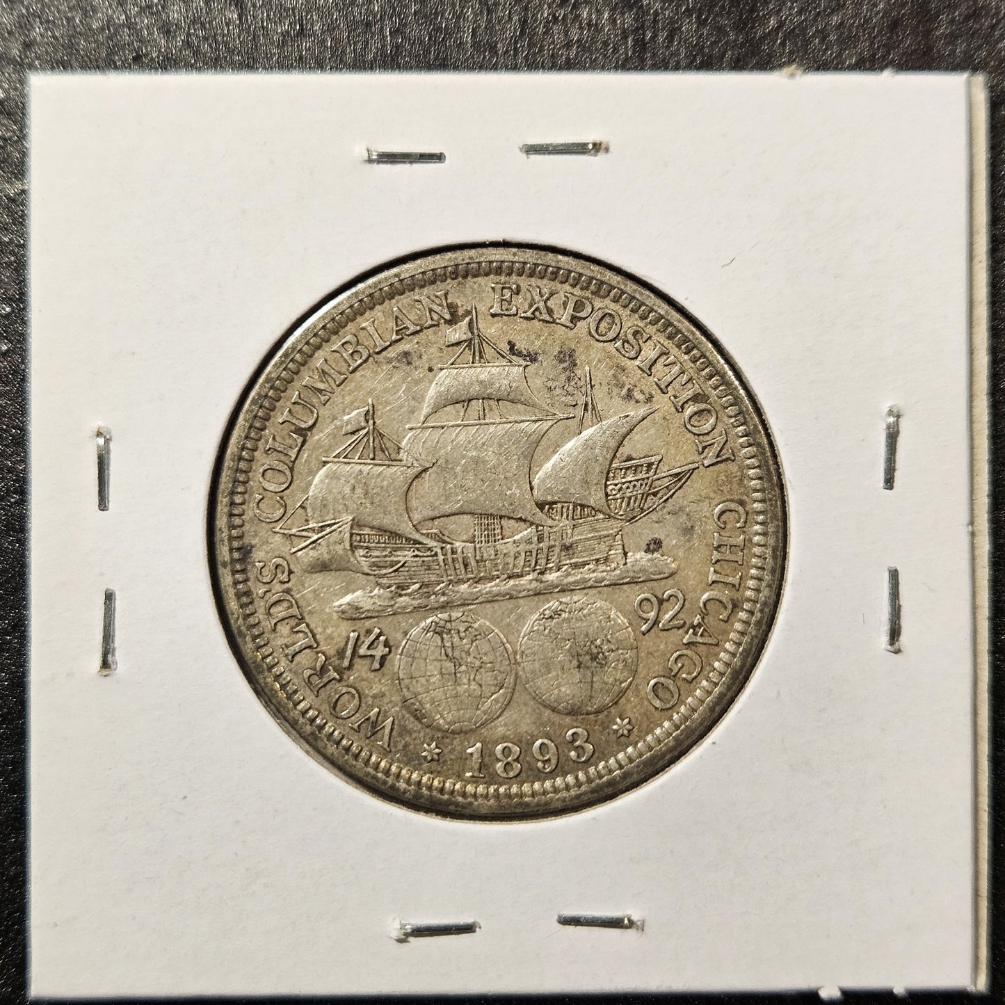 1893 Columbian Expo Commemorative Half Dollar Extra Fine (A6UU)