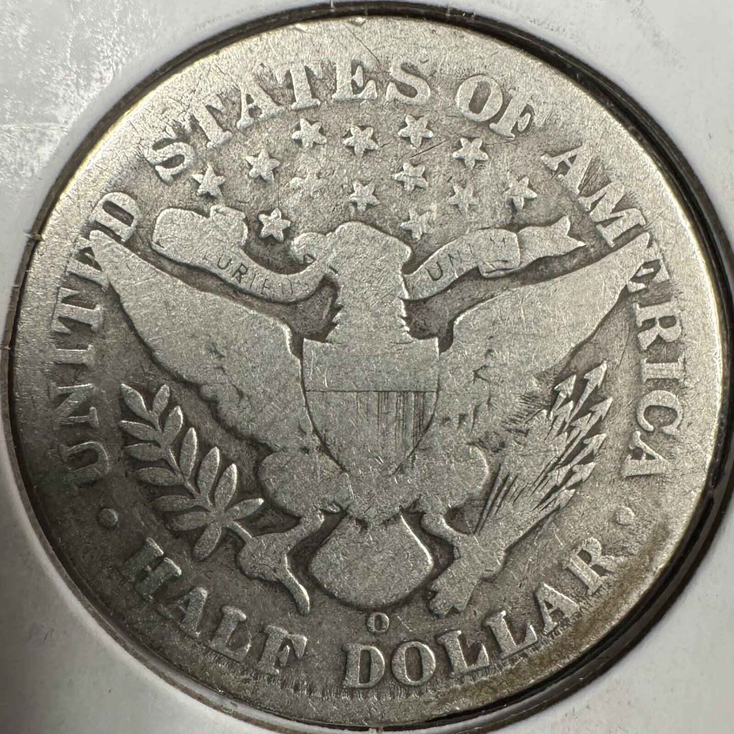 1908 O Barber Half Dollar - About Good
