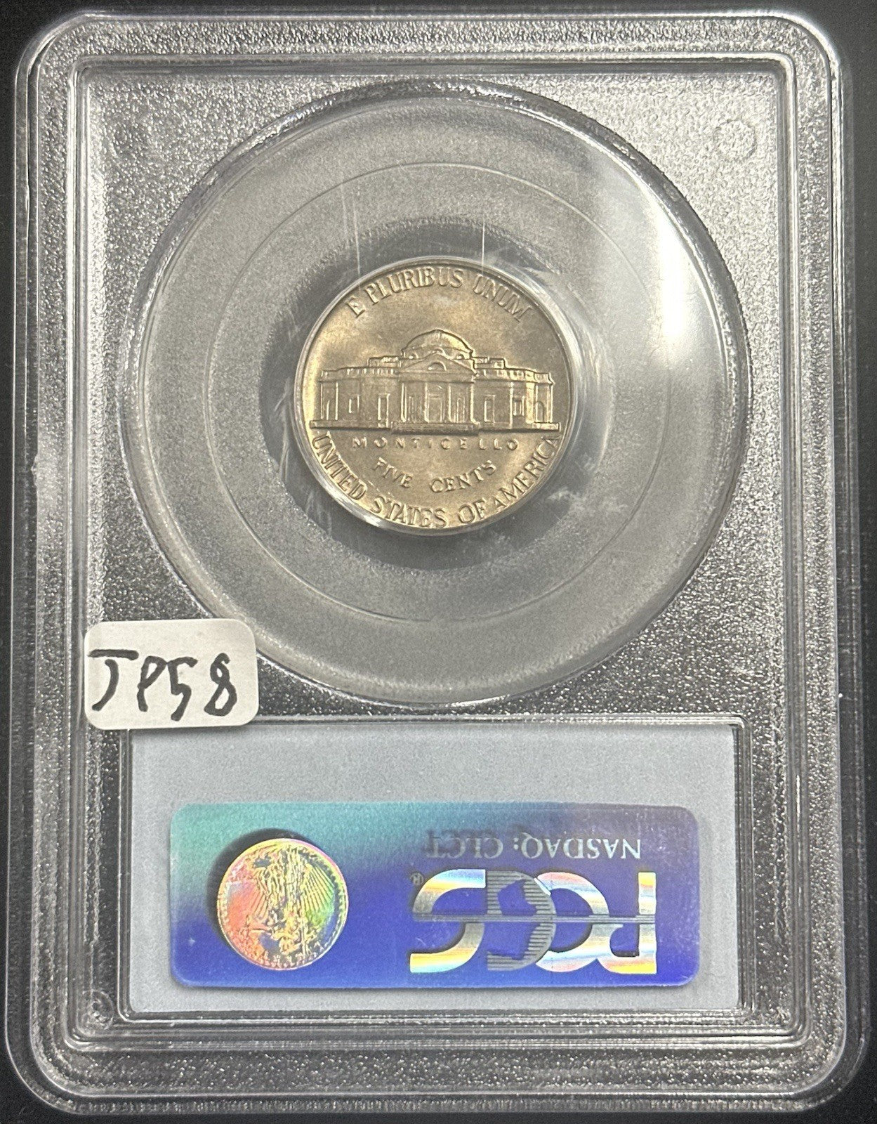 1957 Jefferson Nickel PCGS MS65 FS - JP58