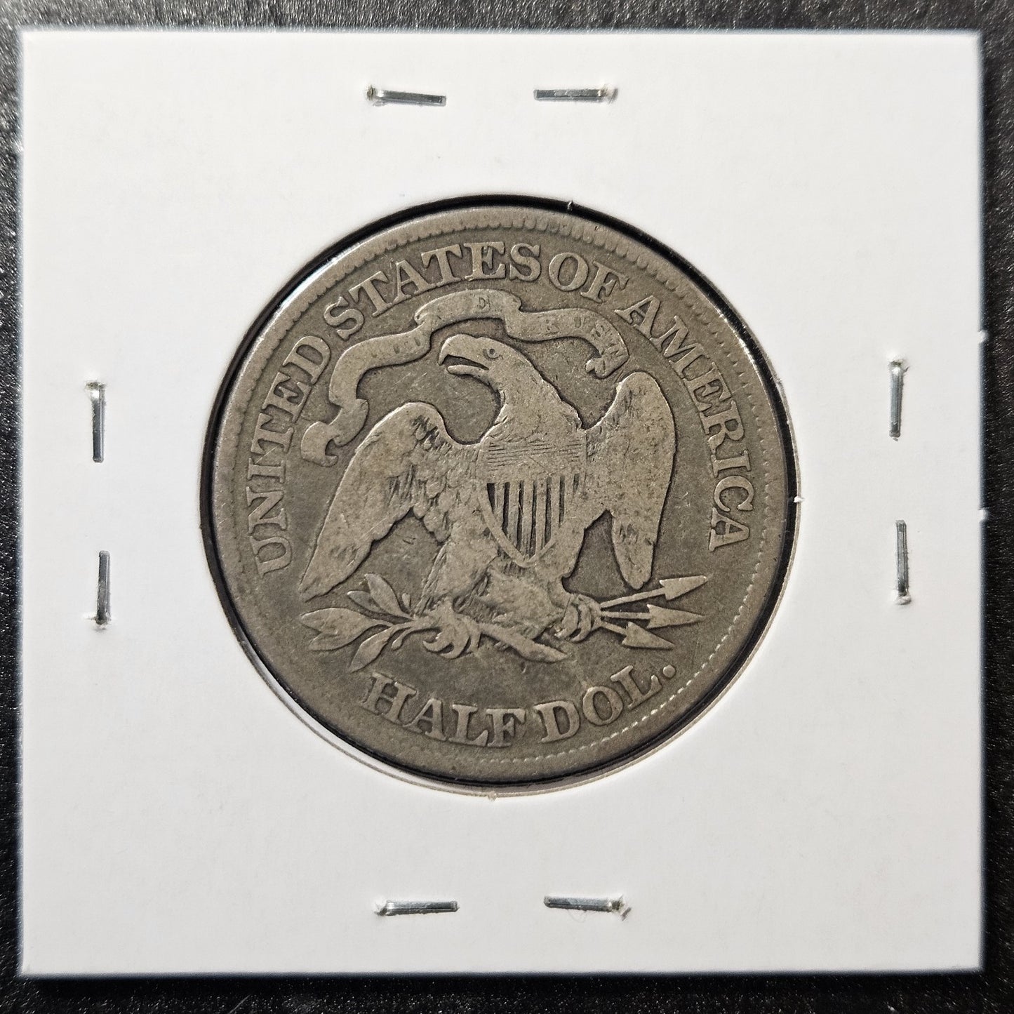 1877 Seated Liberty Half Dollar Very Good (A6VA)