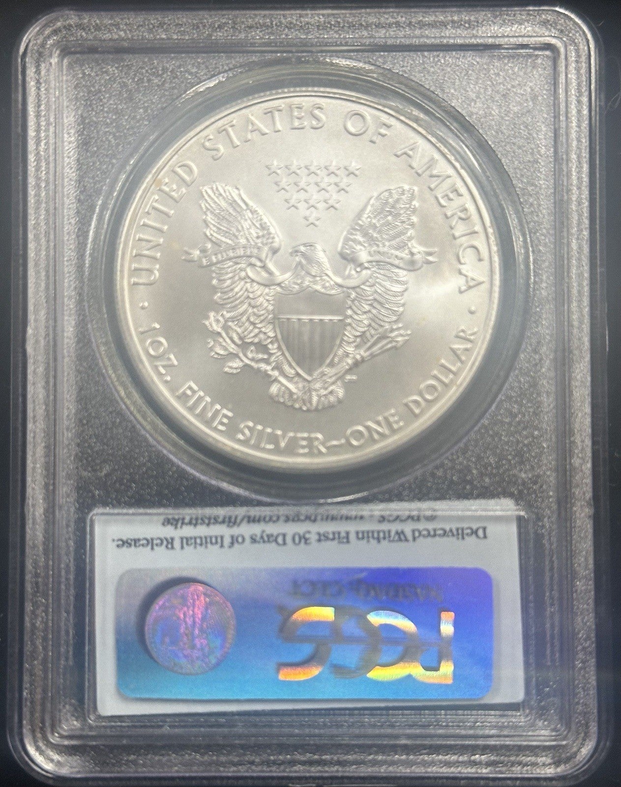 2009 Silver Eagle PCGS MS70 - JP25