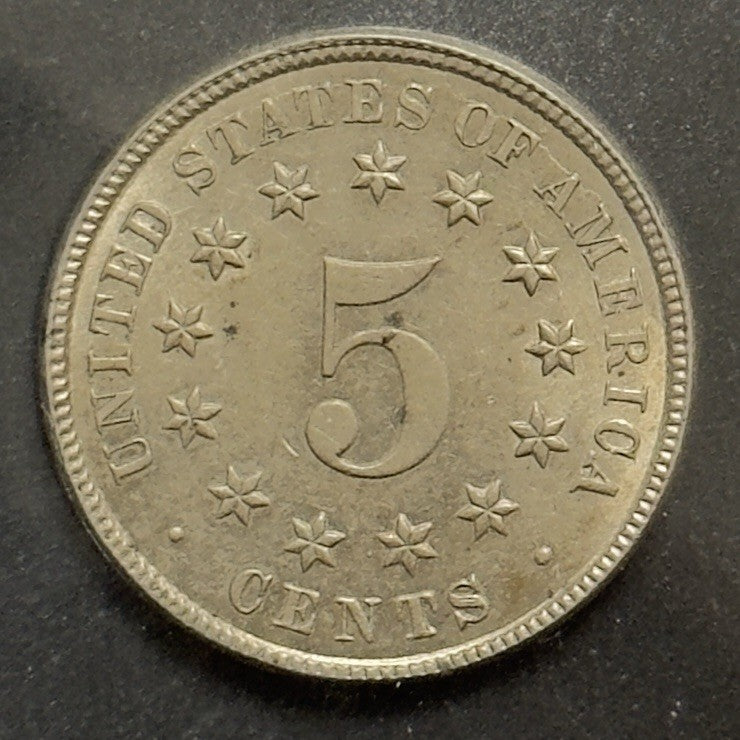 1883 Shield Nickel - Mint State *Crackout* ( 40490 )