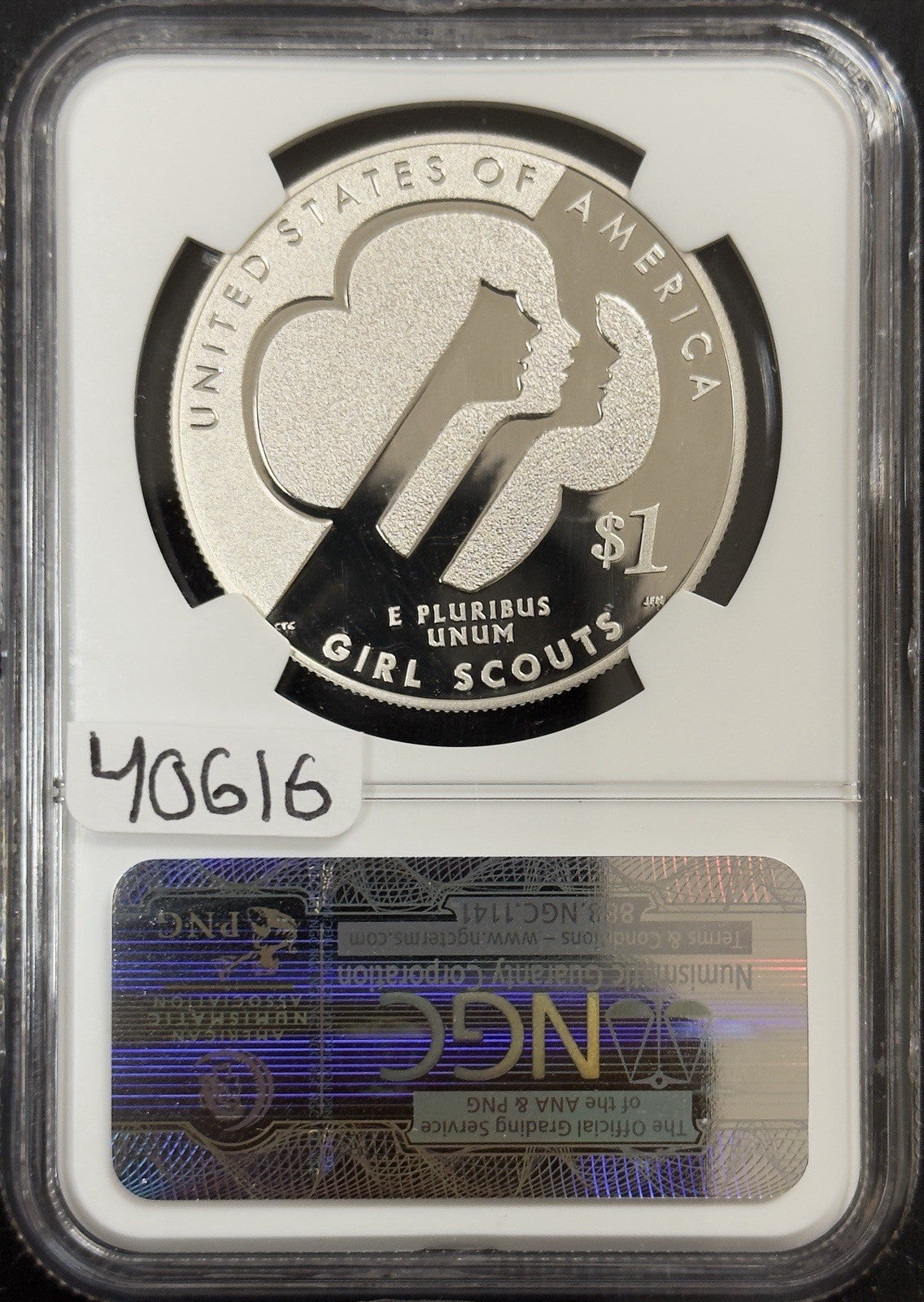 2013 W Girl Scouts Commemorative Dollar - MGC PF70 ( 40616 )