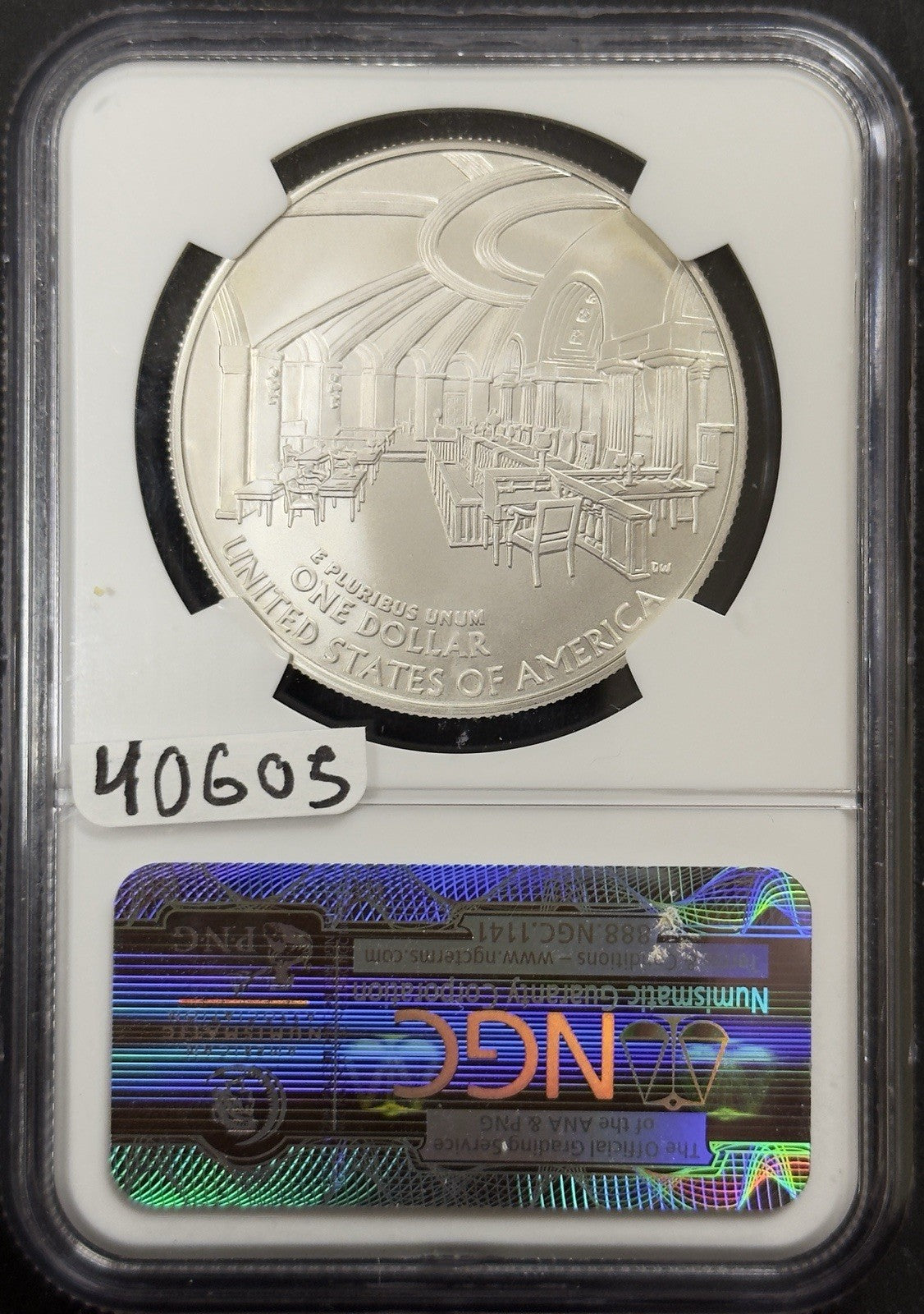 2005 P Chief Justice John Marshall - NGC MS70 ( 40605 )