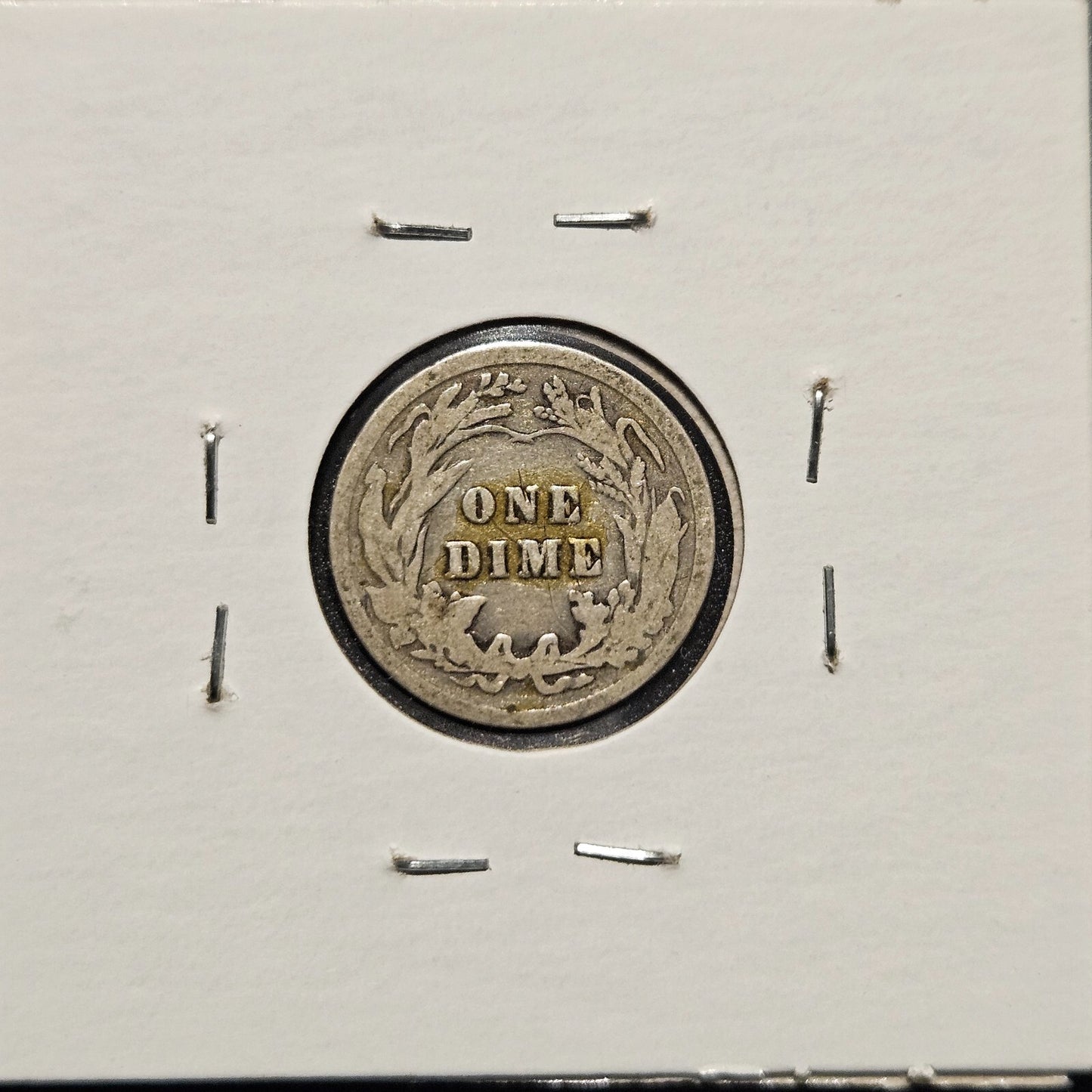 1911-P Barber Dime Ungraded Good B1313