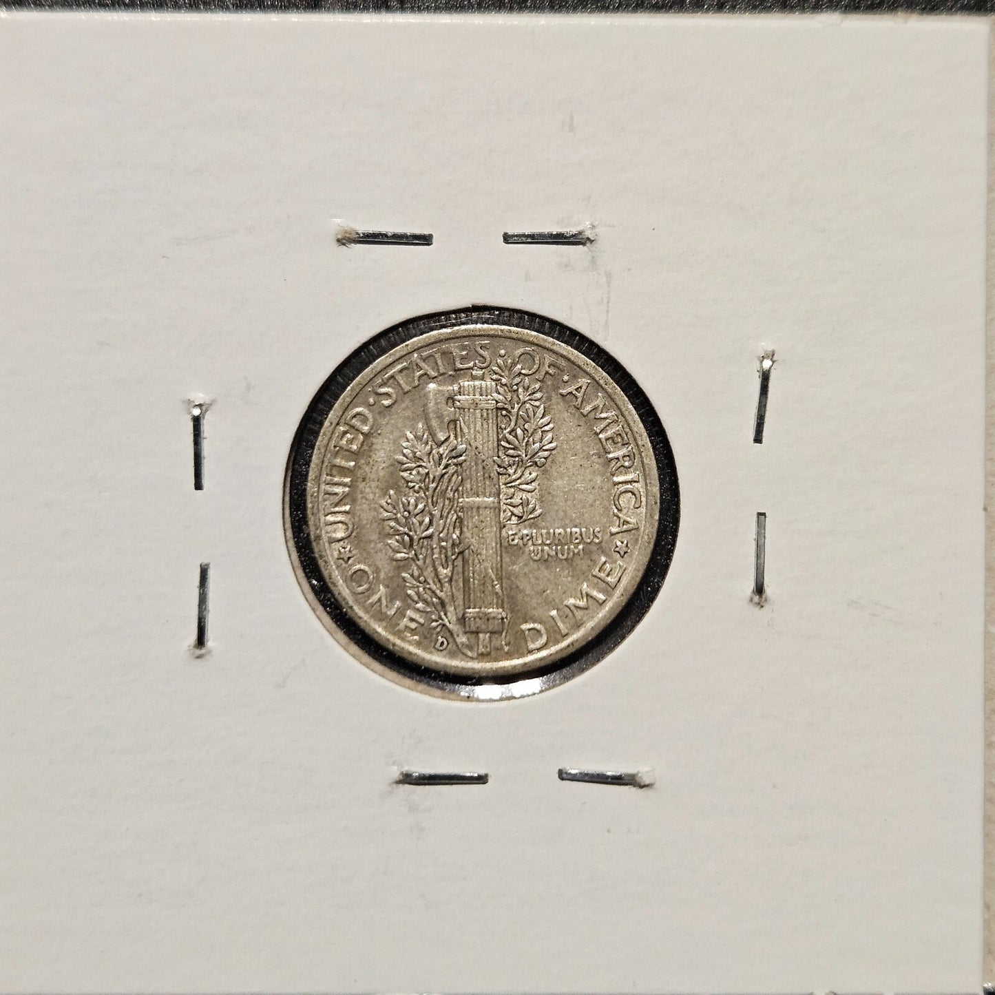 1939-D Mercury Dime Ungraded Extra Fine B1315