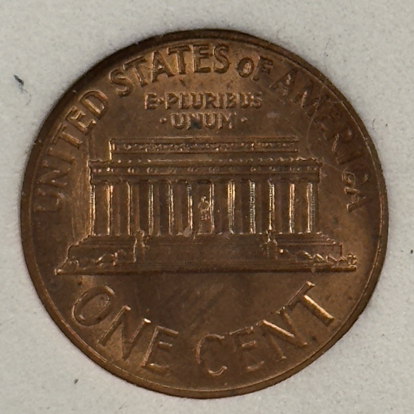 1960-D/D Lincoln Cent Error RPM-101 Wexler WRPM-090 ( 40711 )