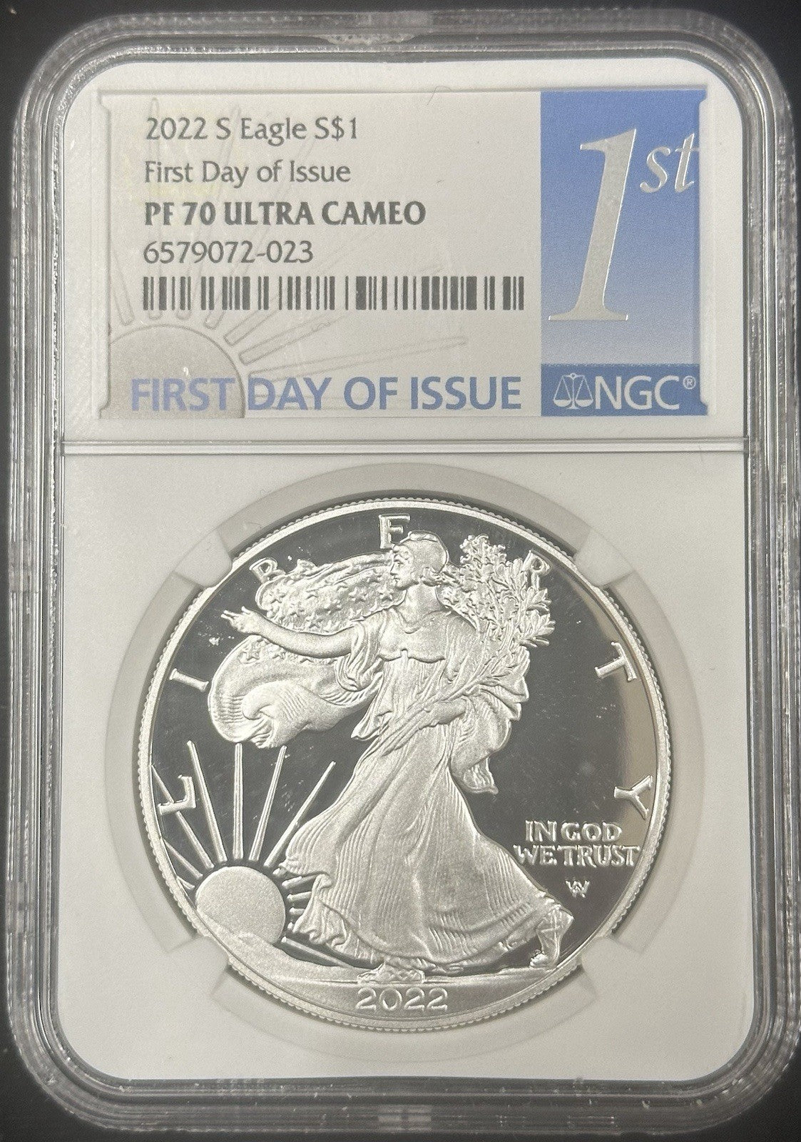 2022 S Silver Eagle NGC PF 70 Ultra Cameo - JP37