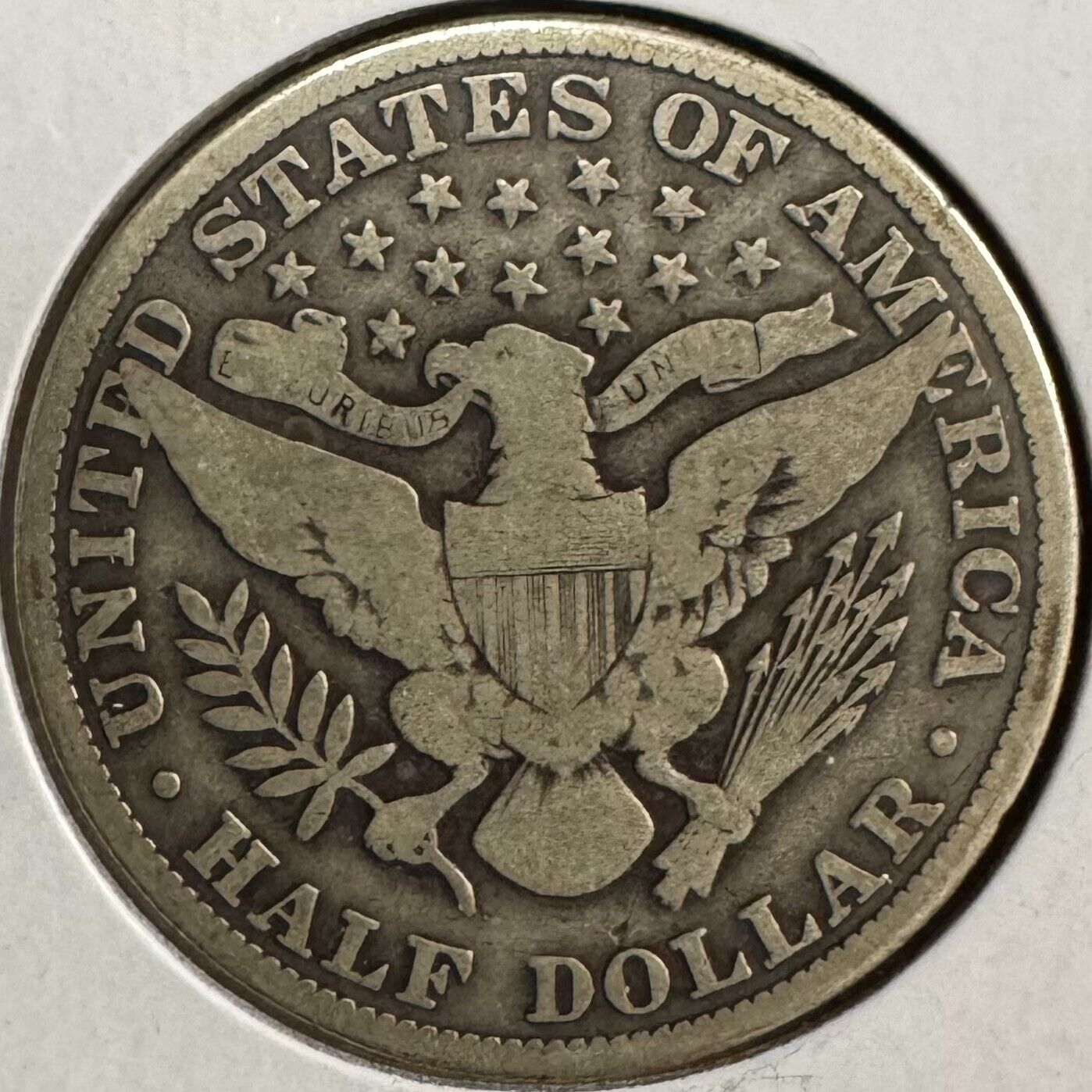 1910 Barber Half Dollar - Very Good