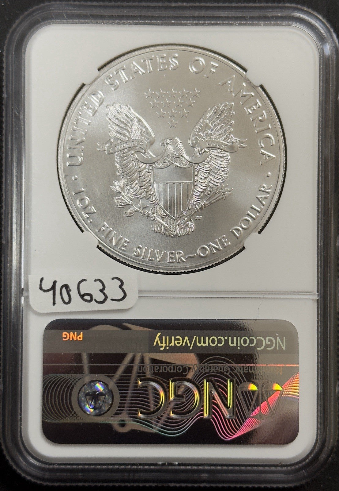 2021 (W) Silver Eagle - NGC MS70 ( 40633 )