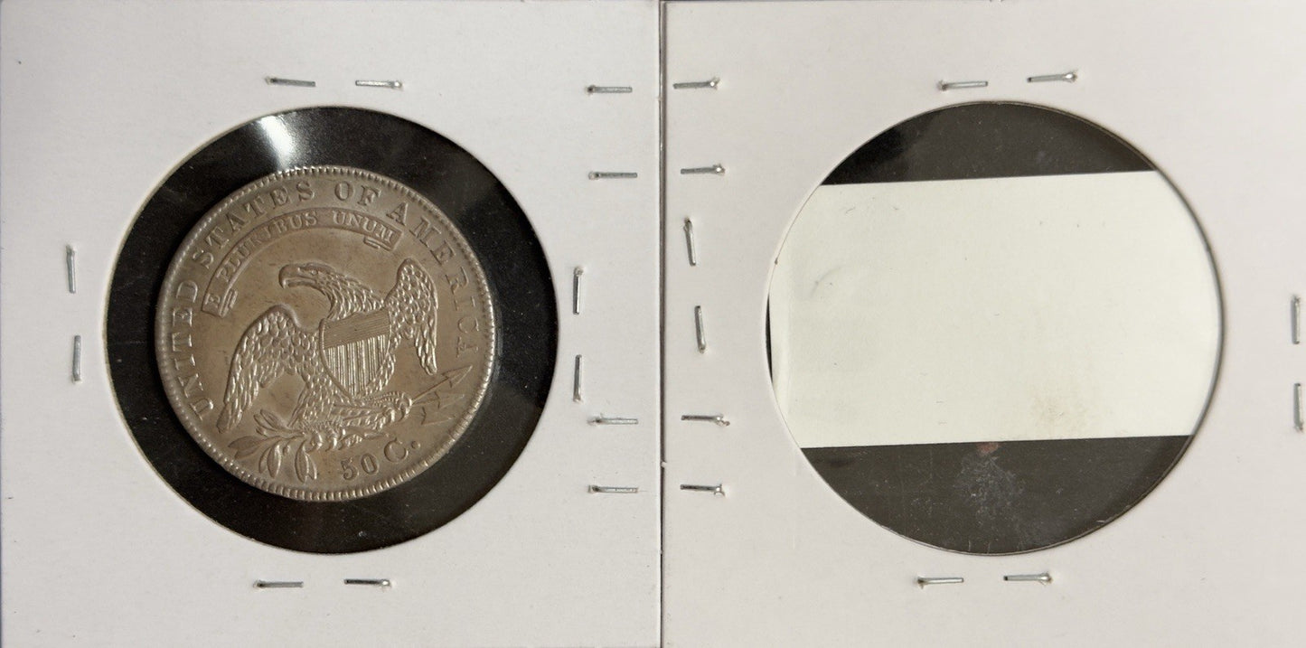 1835 Capped Bust Half Dollar - Mint State *Crackout* ( 40498 )