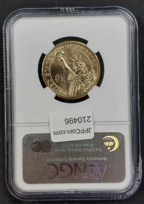 2007-D James Madison Presidential Dollar NGC MS 65 First Day of Issue