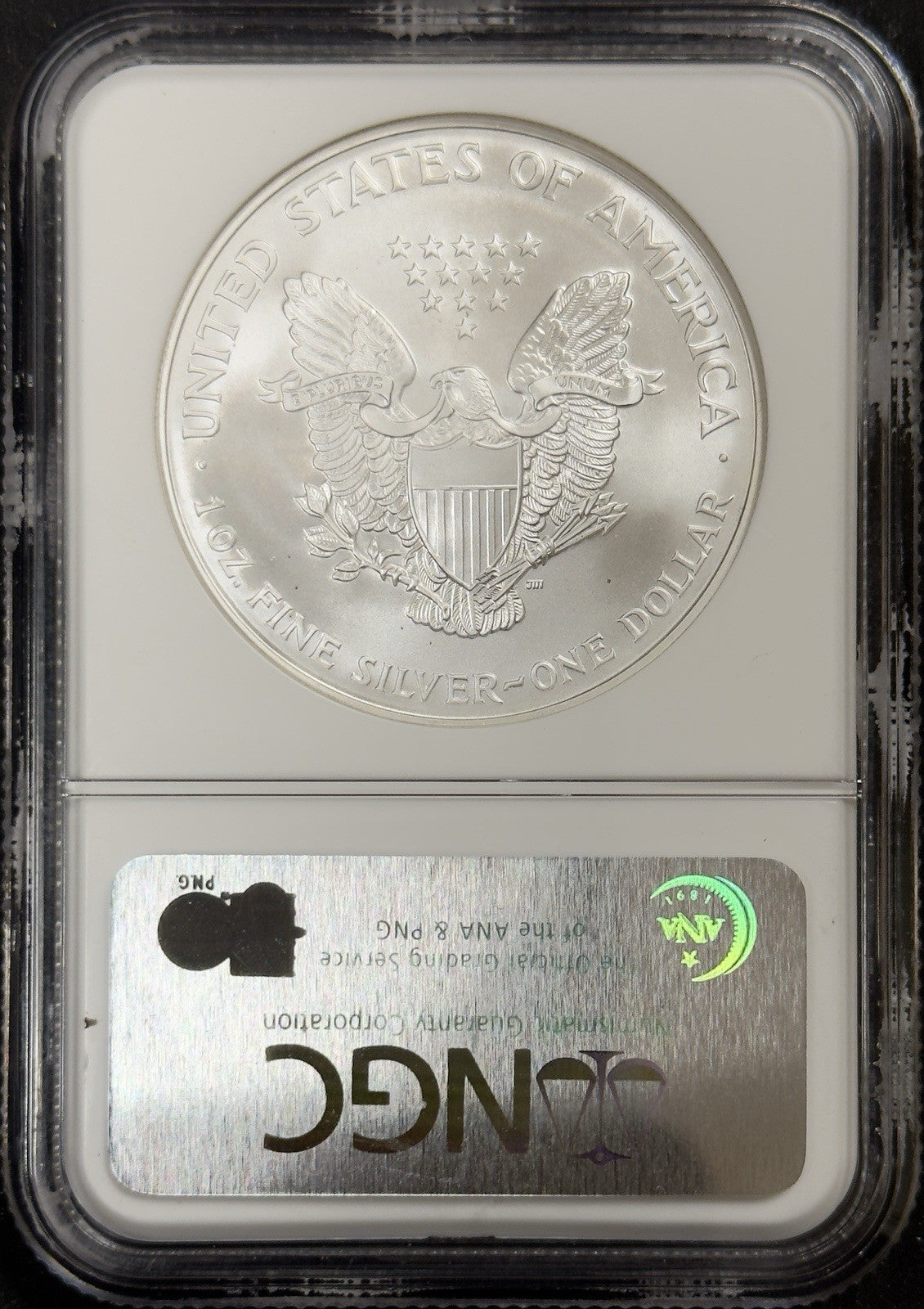 1998 Silver Eagle - NGC MS69 ( 40822 )