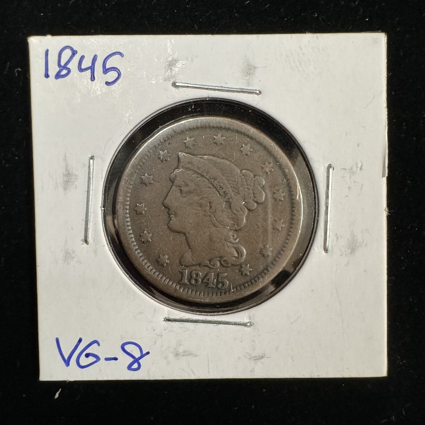 1845 P Large Cent - Very Good 210577