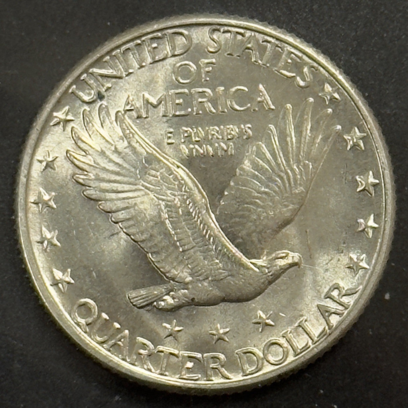 1930 Standing Liberty Quarter - Mint State FH *Crackout* ( 40497 )