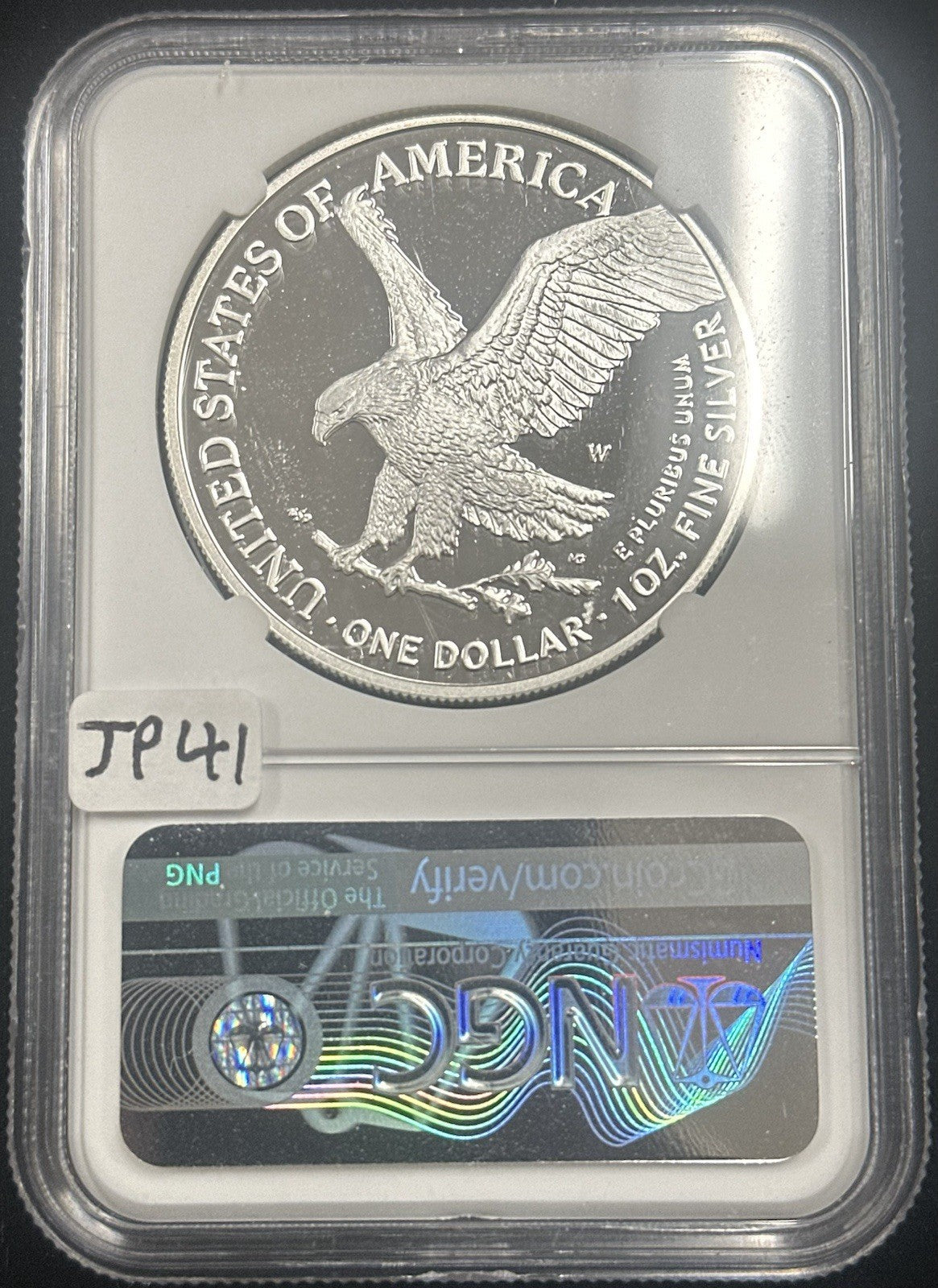 2021 W Type 2 Silver Eagle PF70 Ultra Cameo - JP41