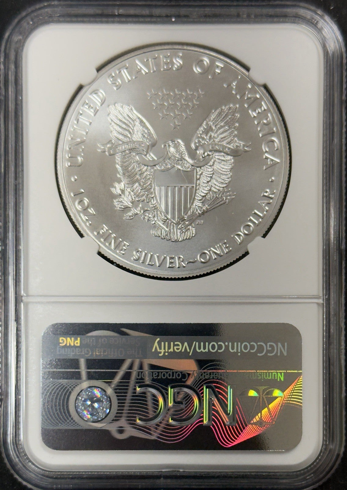 2018 Silver Eagle - NGC MS70 ( 40732 )