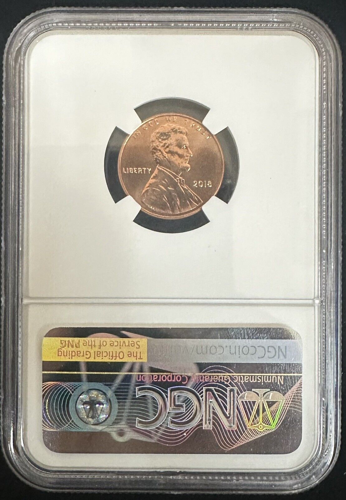 2018 Lincoln Sheild Cent NGC MS68 RD