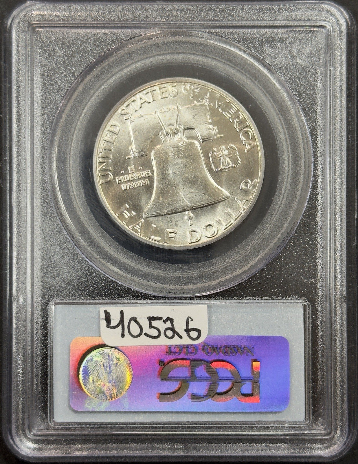 1963 Franklin Half Dollar - PCGS MS63 ( 40526 )