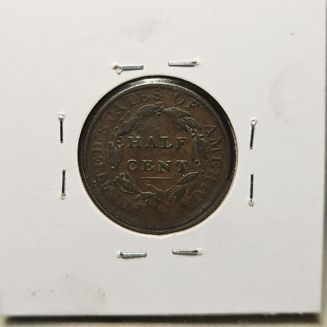 1809 Classic Head Half Cent Fine B1081