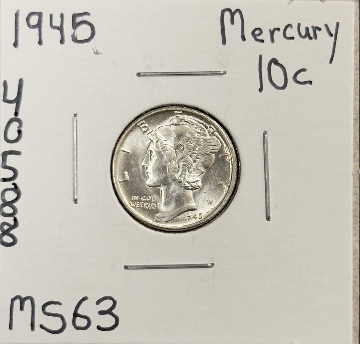 1945 Mercury Dime - Mint State ( 40588 )