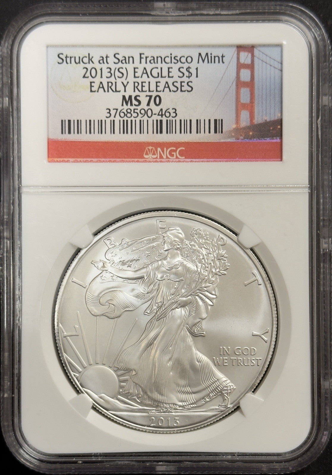 2013 (S) American Eagle - NGC MS70 ( 40630 )
